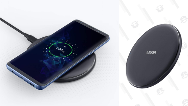 Anker Wireless Charger, 10W Qi-Certified Wireless Charging Pad | $11 | Amazon | Use the code KJANKER1149